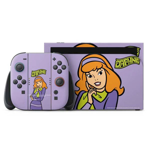 Scooby Doo Daphne Nintendo Switch 2 (2025) with Joy-Con Skin